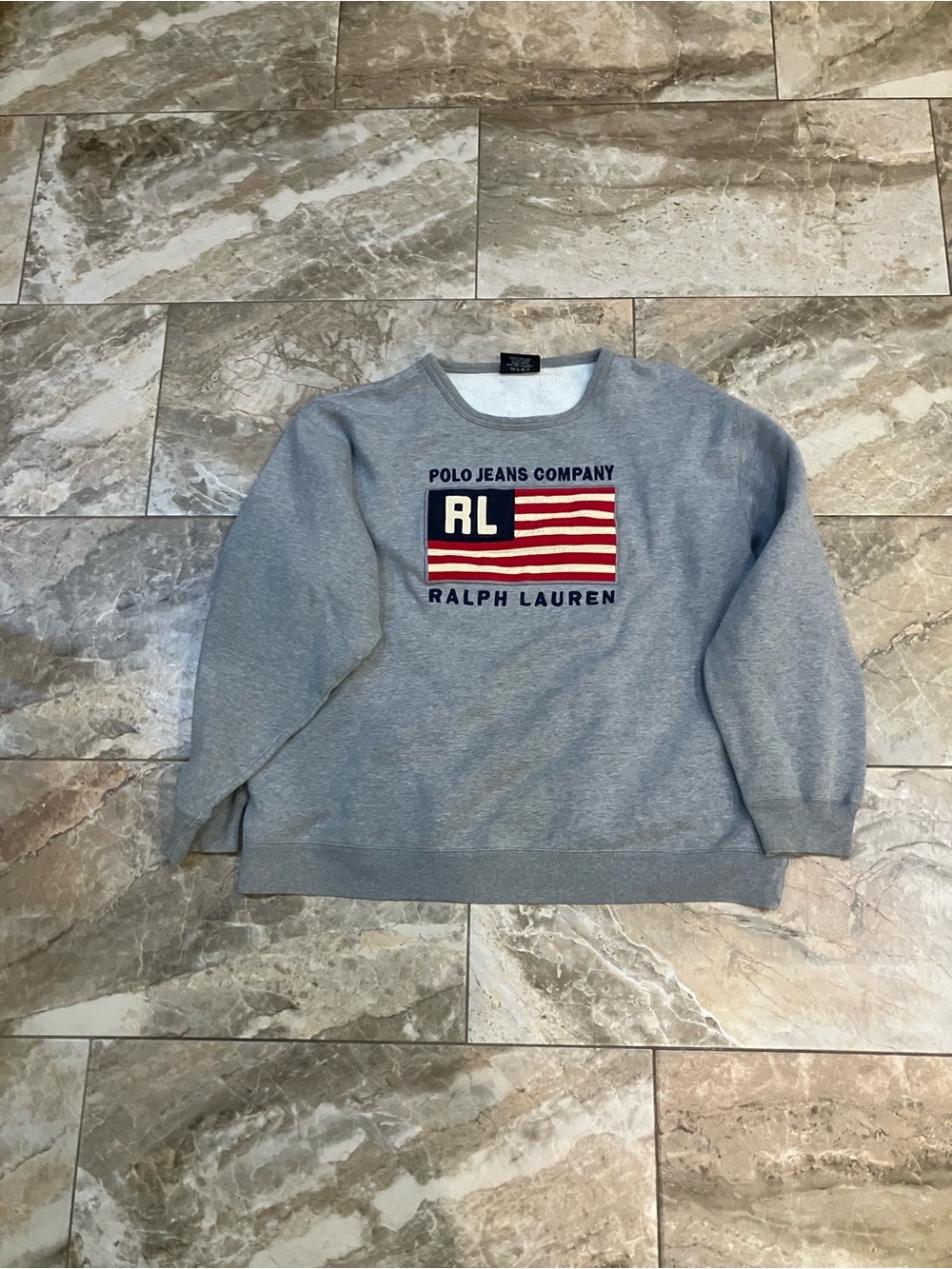 Polo Jeans Company Ralph Lauren Gray XL Sweatshirt